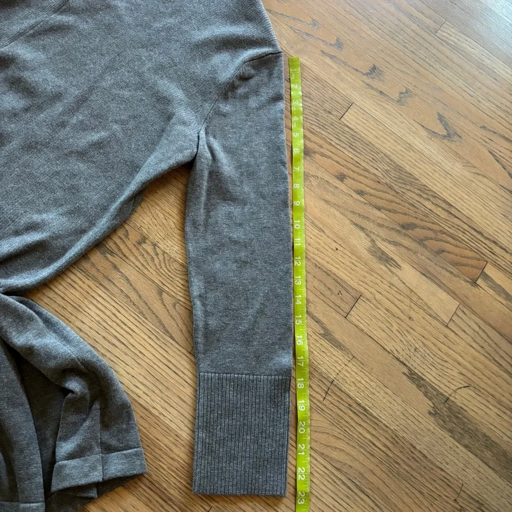Free People Womens Grey Peplum Knit Tunic‎ Sweater Dress Size M NEW